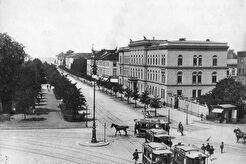 Oberpostdirektion Düsseldorf, Harold- & Kasernenstraße (1895)