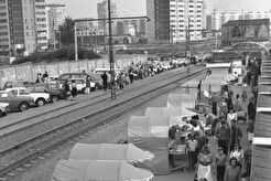 Вид на перекресток ул. Бебеля и ул. Технической (1991)