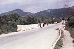 Кабардинка, улица Мира, мост через речку Дооб (1970)