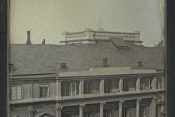 Backside of Palais Coburg (1851)