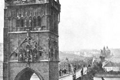 Staroměstská mostecká věž. Karlův most (1856)