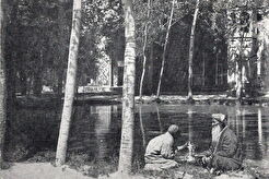 На берегу хауза у мечети Ходжи Убайдуллы Ахрара (1900)