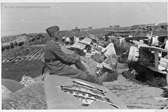 На аэрадроме пад час гiтлераўскай акупацыi (1941)
