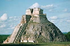 Pyramid of the Magician at Uxmal (1950)