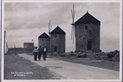 Остров Родос. Старинные ветряные мельницы (1930)
