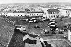 Military Plaza from the roof of San Fernando Cathedral (1869)