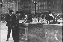 Marchands de statuettes et de moulages, quai des Orfèvres (1900)
