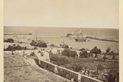 Остров Родос. Вход в бухту (1860)