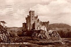 Dunvegan Castle from North Skye, Scotland (1930)