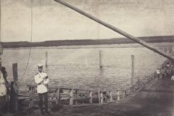 Мост через Оку в городе Кашире (1899)