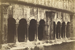 Arles. Cloître Saint-Trophime (1855)