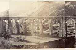 Viaducto de Buixadell [Boixadell], ferro-carril de Zaragoza à Barcelona (1866)