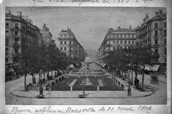 Lyon — Place et rue Impériale (1863)