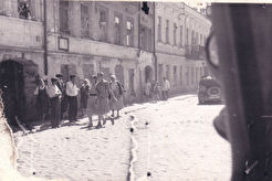 Оккупированный Минск. Улица Немига (1941)
