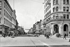 Broughton Street from Bull, Savannah - # 2 (1907)