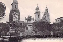 Estátua do general Osório & Praça Quinze de Novembro (1905)