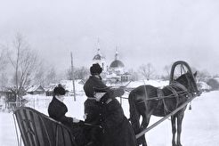 Село  Ивановское по Владимирской дороге (1896)