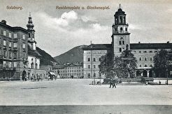Residenzplatz und Glockenspiel (1890)