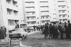 Двор домов по ул. Таганской, 57-55 (1992)