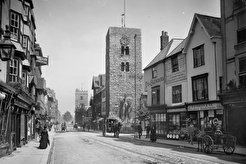 Cornmarket Street, Oxford (1885)