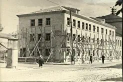 Улица Урицкого, дом 20/32. Подготовка к отделочным работам (1960)