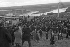 Открытие моста через реку Клязьму (1960)