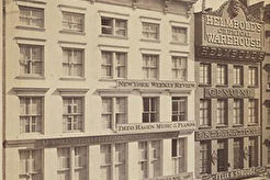 Broadway between Prince to Houston Streets (1900)