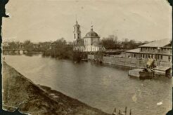 Вид на церковь Иоанна Богослова (1910)