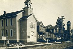 Westmont. Methodist Episcopal Church on Centre Street (1900)