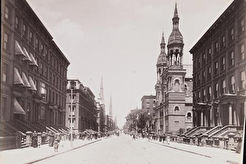 5th Avenue north from 43rd Street (1900)