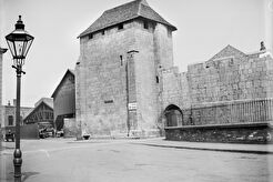 City Wall, Fishergate Postern, York (1896)