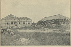 Карафуто. Незаконченное строительство больницы во Владимировке (1905)