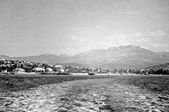 Алушта. Вид с моря (1960)