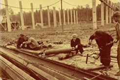 Начало строительства Аэропорта "Домодедово" (1956)