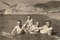 Судак. Крепость и пляж (1960)
