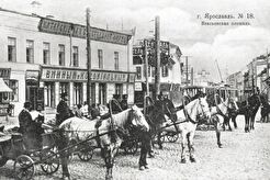 Извозчики у гостиницы Кокуева (1911)