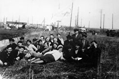 Киевское (Пулковское) шоссе у станции Шоссейная (1937)