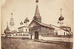 Вход тёплой церкви у Николы Мокринского (1881)