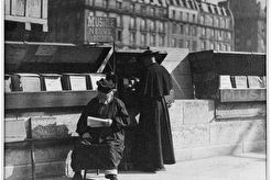 Le bouquiniste Chonmoru, quai des Grands-Augustins (1900)
