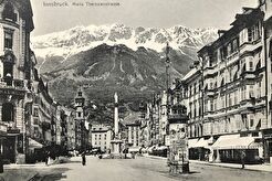 Innsbruck. Maria-TheresienStraße (1898)