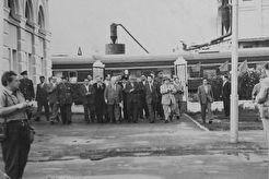 Приезд Хрущева Н.С. на Туймазинский железнодорожный вокзал (1964)