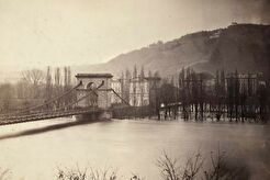 Pohled na rozvodněnou Vltavu (1862)