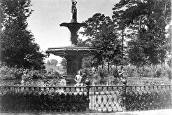 Savannah. Fountain at Forsyth Park (1866)