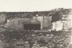 Tombs of the Judges, general view (1854)