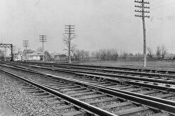 Haddonfield Railroad Tracks (1900)