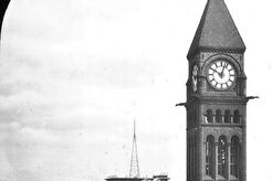 Tower of City Hall, with Terauley Street (later renamed Bay Street) in background (1900)
