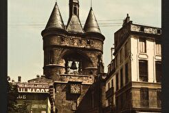 The clock gate. Bordeaux (1890)