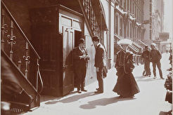 44th Street North Side Looking East from Broadway. Criterion Theatre Stage Door (1904)