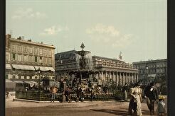 Place Tourny and fountain. Bordeaux (1890)