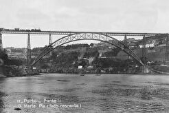 Vila Nova de Gaia. Ponte de D. Maria Pia (1880)